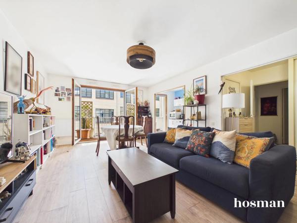 Appartement T2 de 56,40 m2 avec balcon et place de parking - quartier Sainte-Thérèse à Nantes