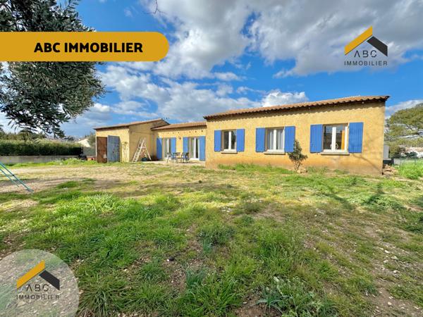 Sainte-Cécile-les-Vignes (84290) SAINTE-CÉCILE - MAISON 102M2 AVEC GARAGE ET JARDIN