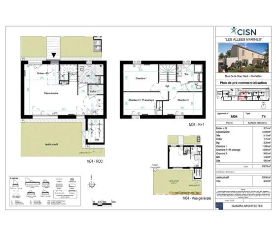 Maison neuve à vendre à Préfailles (44770)
