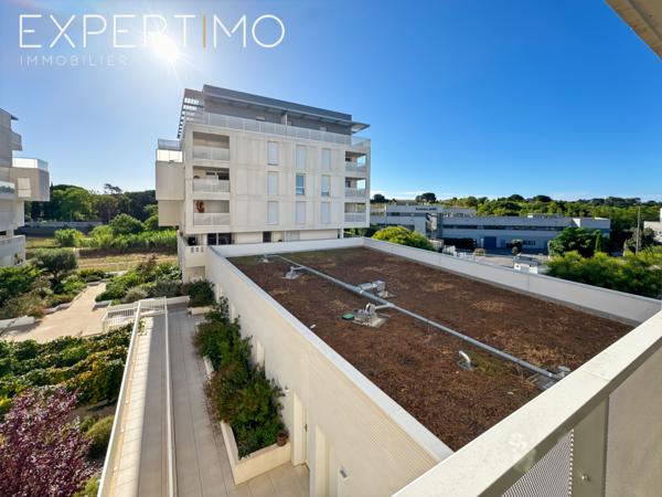 Castelnau-le-Lez (34170) Superbe T3 de standing - Terrasse - Vue dégagée - Parking en sous sol