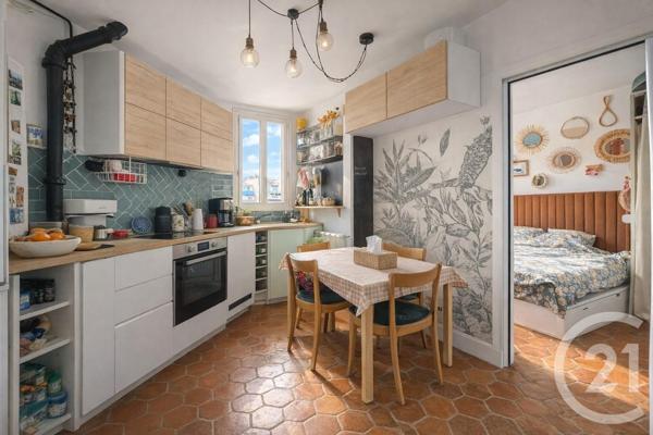 Appartement F3 à vendre  3 pièces - 56 m2 PARIS - 75013