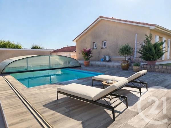 Maison à vendre  6 pièces - 130 m 2   ST LAURENT DE MURE  - 69