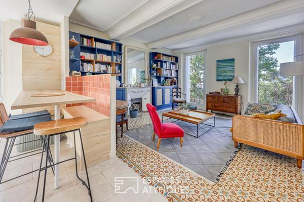 Appartement de caractère dans une maison de maître proche mer Toulon