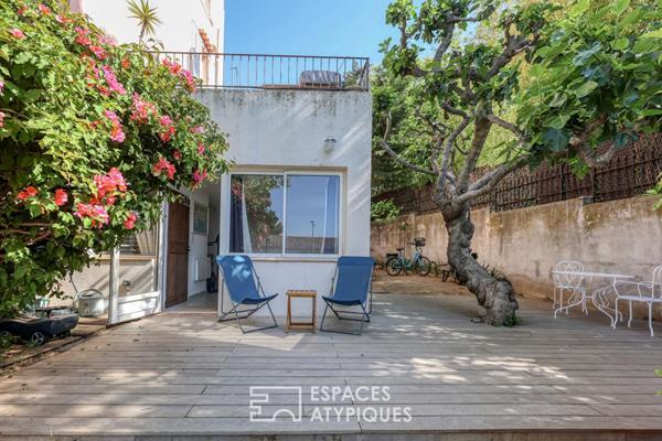 Appartement de caractère dans une maison de maître proche mer Toulon