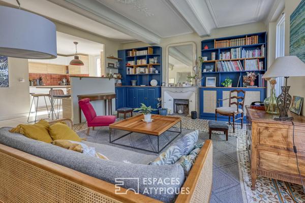 Appartement de caractère dans une maison de maître proche mer Toulon