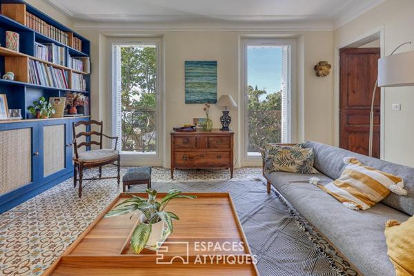 Appartement de caractère dans une maison de maître proche mer Toulon