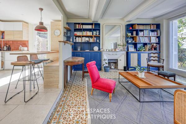 Appartement de caractère dans une maison de maître proche mer Toulon