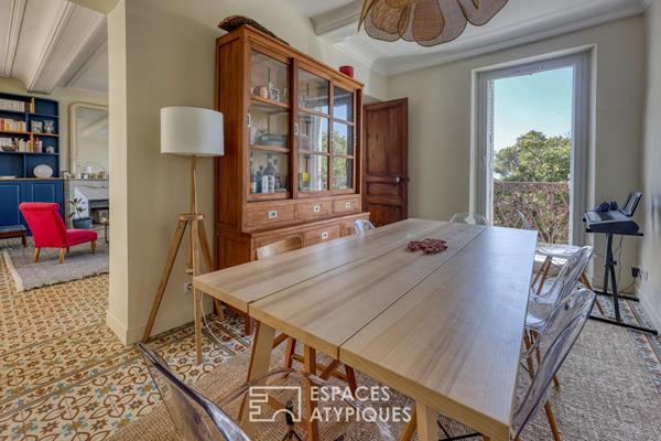 Appartement de caractère dans une maison de maître proche mer Toulon