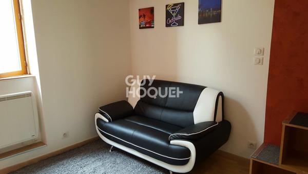 CENTRE VILLE - T1 MEUBLE - AVEC MEZANNINE DE 7 M²