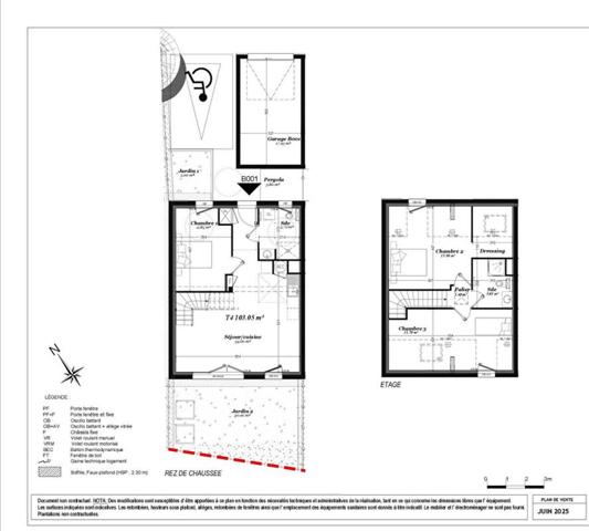 Vente Maisons 3 chambres, jardin privatif, garage, Erquy (22430)