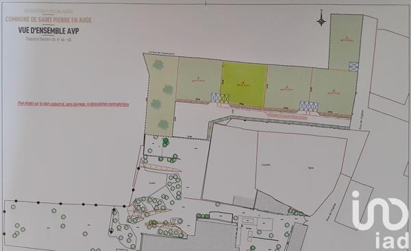 Terrain à vendre 600 m² Saint-Pierre-en-Auge