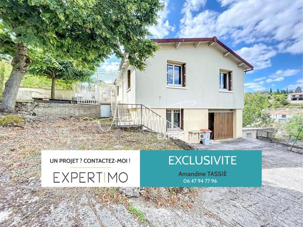 Millau (12100) Maison rénovée avec terrain en terrasse – Environ 63 m² habitables + dépendances
