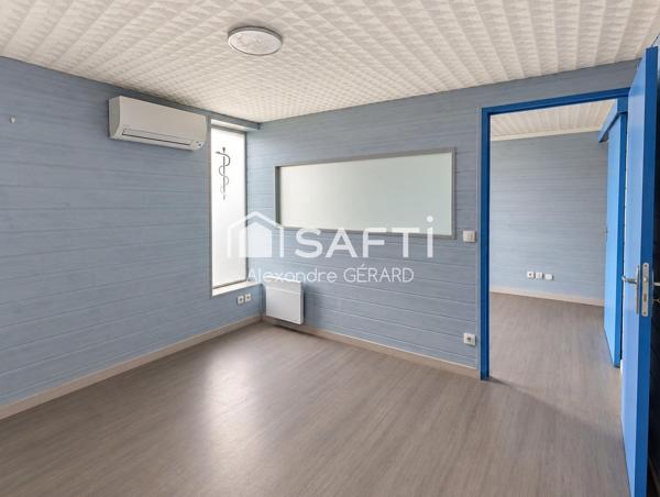 CAZAUX CENTRE – LOCAL COMMERCIAL AVEC VITRINE