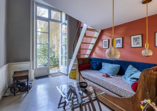 Appartement d'exception avec son grand jardin privé dans un immeuble de caractère XVIIIème