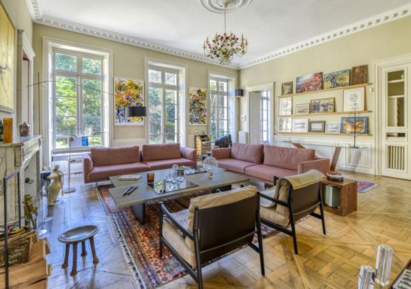Appartement d'exception avec son grand jardin privé dans un immeuble de caractère XVIIIème