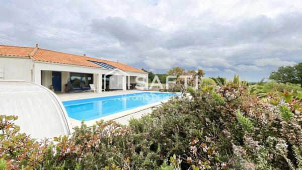 Maison 5 chambres de plain-pied en pleine nature!