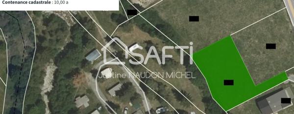 Terrain constructible viabilisé