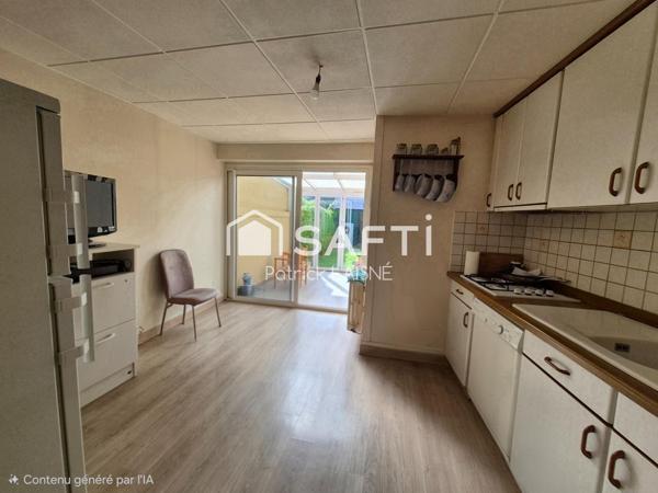 Maison hyper centre ville avec jardin et garage