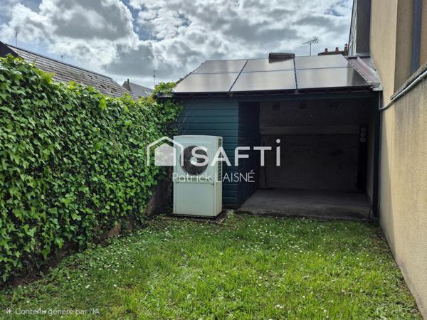 Maison hyper centre ville avec jardin et garage