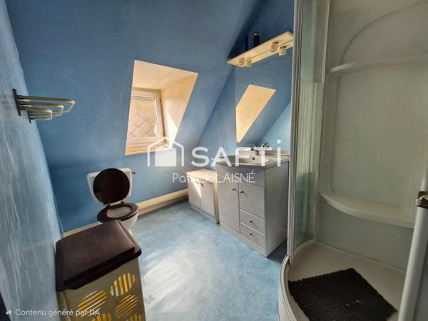 Maison hyper centre ville avec jardin et garage