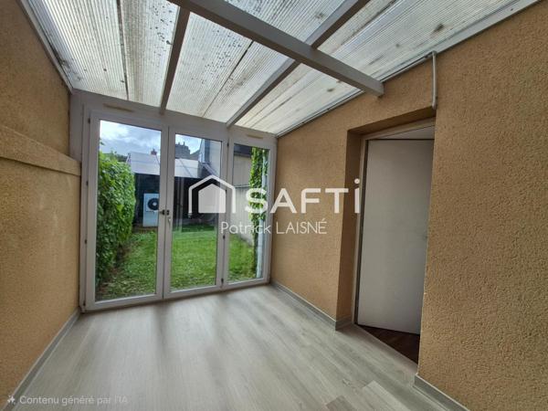 Maison hyper centre ville avec jardin et garage