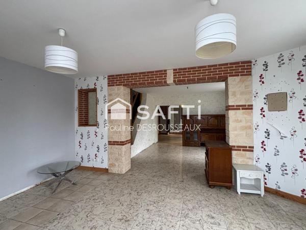 Maison individuelle 109m²- 3 chambres- Garage