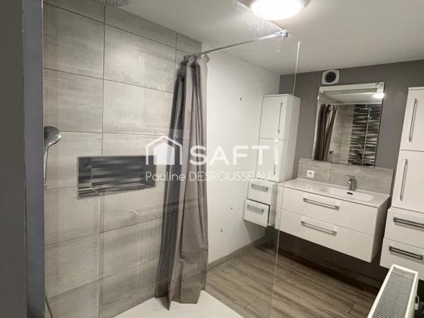 Maison individuelle 109m²- 3 chambres- Garage