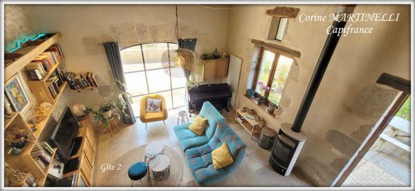 A vendre propriété 4 habitations 885 m² + dépendances, 27 ha