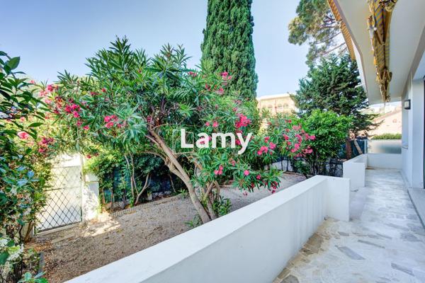 3 pieces rez de jardin avec caves et parking en location