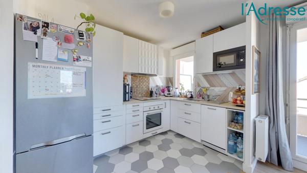 Appartement 3 pièces avec BALCON + BOX