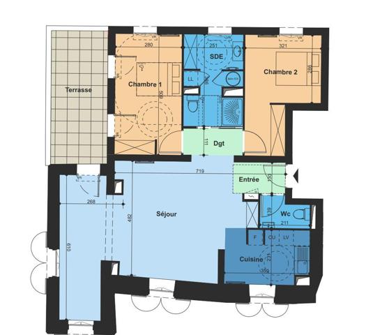 Appartement à vendre 3 pièces 89 m² Nîmes