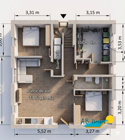 T3 CAUDAN CENTRE RDJ