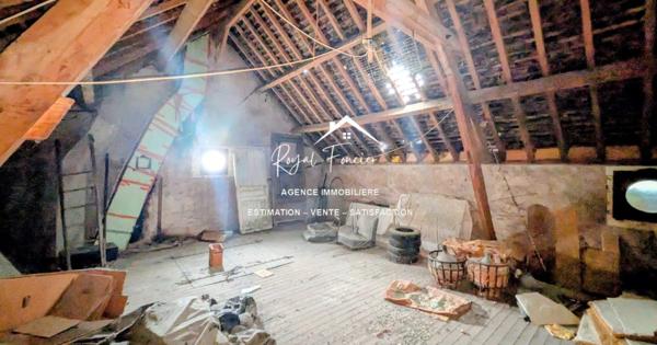 Maison ancienne avec beaucoup de potentiel