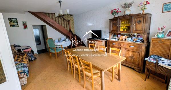 Maison ancienne avec beaucoup de potentiel