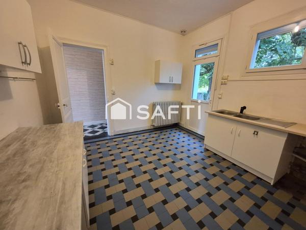 Atypique MAISON 4ch +Jardin +Garage tous commerces