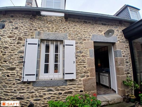 BINIC - Maisons de pêcheur rénovées : pierres apparentes