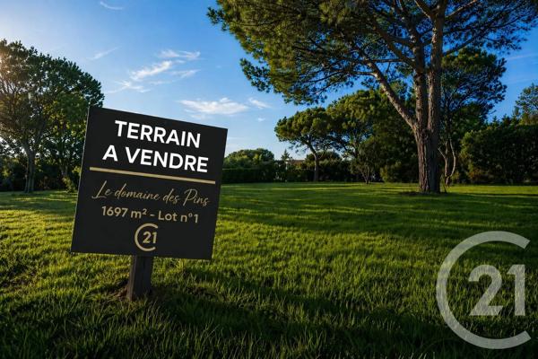 Terrain à vendre  1623 m 2   LA VALETTE DU VAR  - 83