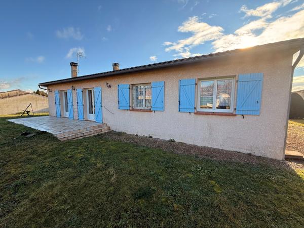 Maison de 100m2 à Lavaur quartier du Pech - 3 chambres - Garage -  1400 m2 terrain