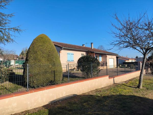 Maison de 100m2 à Lavaur quartier du Pech - 3 chambres - Garage -  1400 m2 terrain