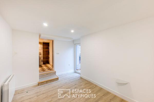 Maison de village de caractère et son atelier indépendant au coeur de Bouafle