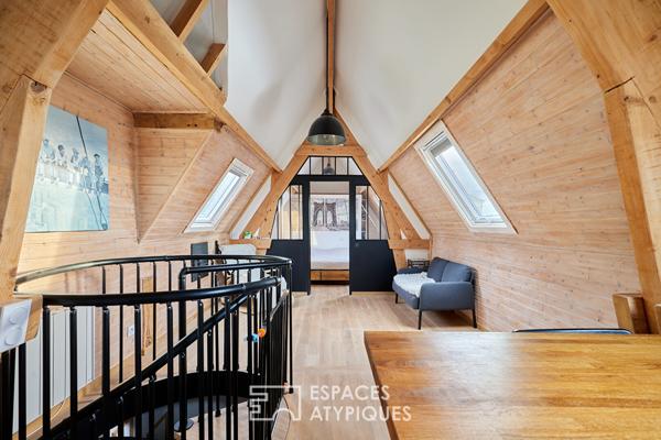 Maison à colombages conjuguant charme et élégance