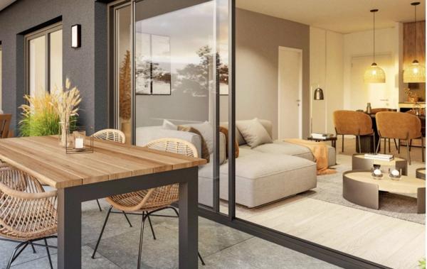 Vente Appartement P4 terrasse et dernier étage Tassin-la-demi-lune   