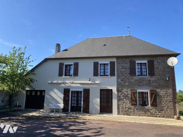 MAISON EN PIERRES AVEC BATIMENT ET TERRAIN