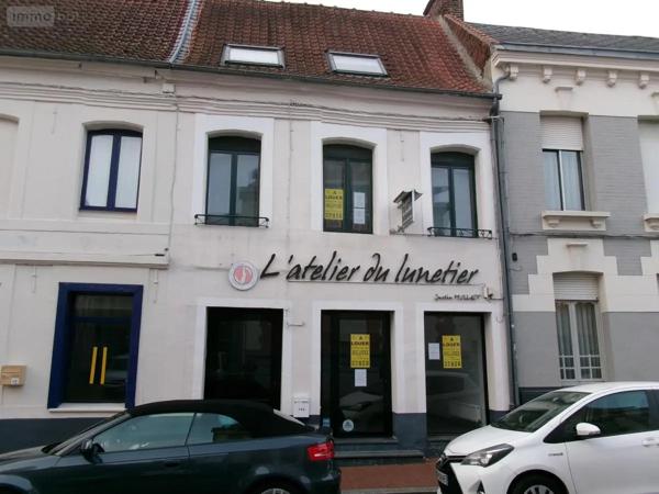 Location - Fonds et/ou murs commerciaux Béthune 62400 2 pièces 58 m 2