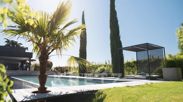BEBLENHEIM (68980) - VILLA D'ARCHITECTE - PISCINE - SAUNA - AU COEUR DES VIGNES - VUE DÉGAGÉE - ENVI