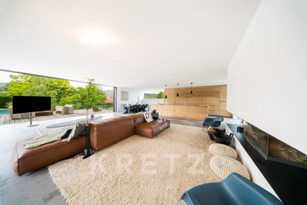 BEBLENHEIM (68980) - VILLA D'ARCHITECTE - PISCINE - SAUNA - AU COEUR DES VIGNES - VUE DÉGAGÉE - ENVI