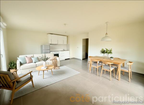 Vente Appartement62,58 m² - 3 Pièces - TOURS (37100)