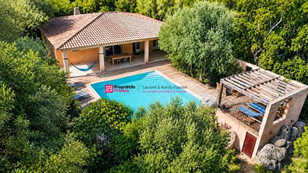 Maison type T4 avec piscine sur grand terrain - STE LUCIE DE PORTO-VECCHIO (20144) - CORSE DU SUD  - FRANCE