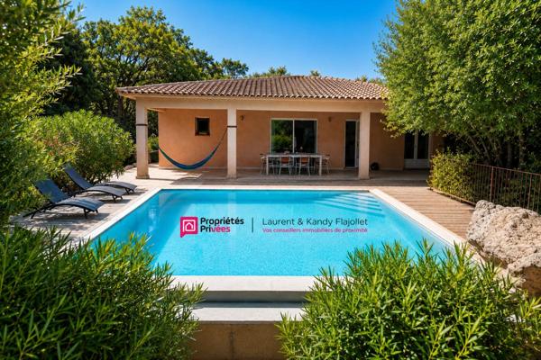 Maison type T4 avec piscine sur grand terrain - STE LUCIE DE PORTO-VECCHIO (20144) - CORSE DU SUD  - FRANCE