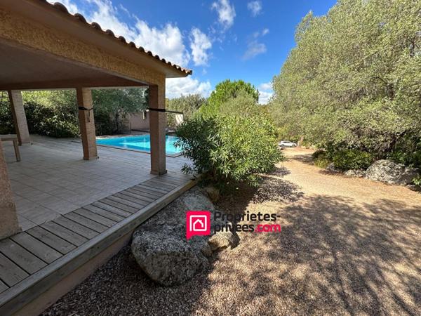 Maison type T4 avec piscine sur grand terrain - STE LUCIE DE PORTO-VECCHIO (20144) - CORSE DU SUD  - FRANCE